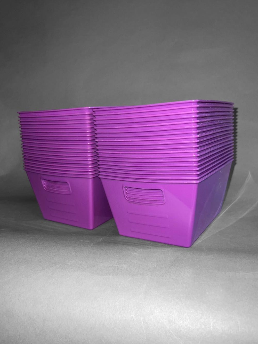 36 Purple Mini Baskets